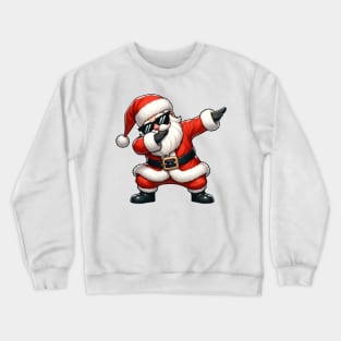 Christmas Santa Dabbing Dance Crewneck Sweatshirt